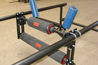 寧夏利工雙返式下調(diào)心輥輪自動糾偏器